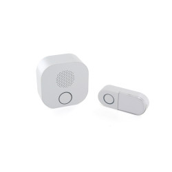 Carillon sans fil Design 150 m blanc DIO