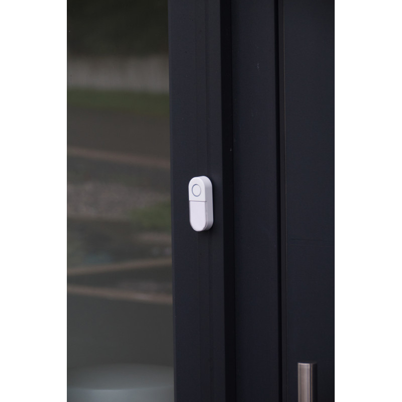Carillon sans fil sur secteur Design 150 m blanc DIO Carillon sans fil sur secteur Design 150 m blanc DIO