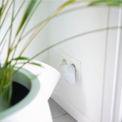 Carillon sans fil sur secteur 300 m blanc CHACON