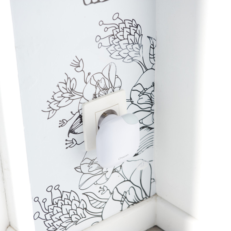 Carillon sans fil sur secteur 300 m blanc CHACON