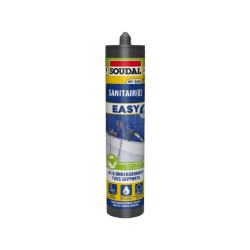 Mastic pour sanitaire Easy blanc 0,29 L SOUDAL