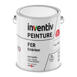 Peinture Fer Extérieure Blanc Brillant 4 ans | INVENTIV

