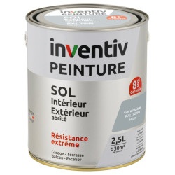 Peinture Sol Gris Ardoise 8 Ans – Satiné | INVENTIV