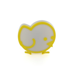 Veilleuse LED poussin sur batterie CHACON