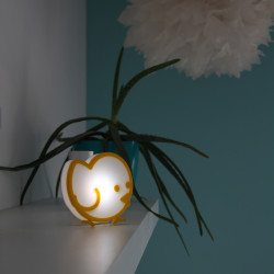 Veilleuse LED poussin sur batterie CHACON