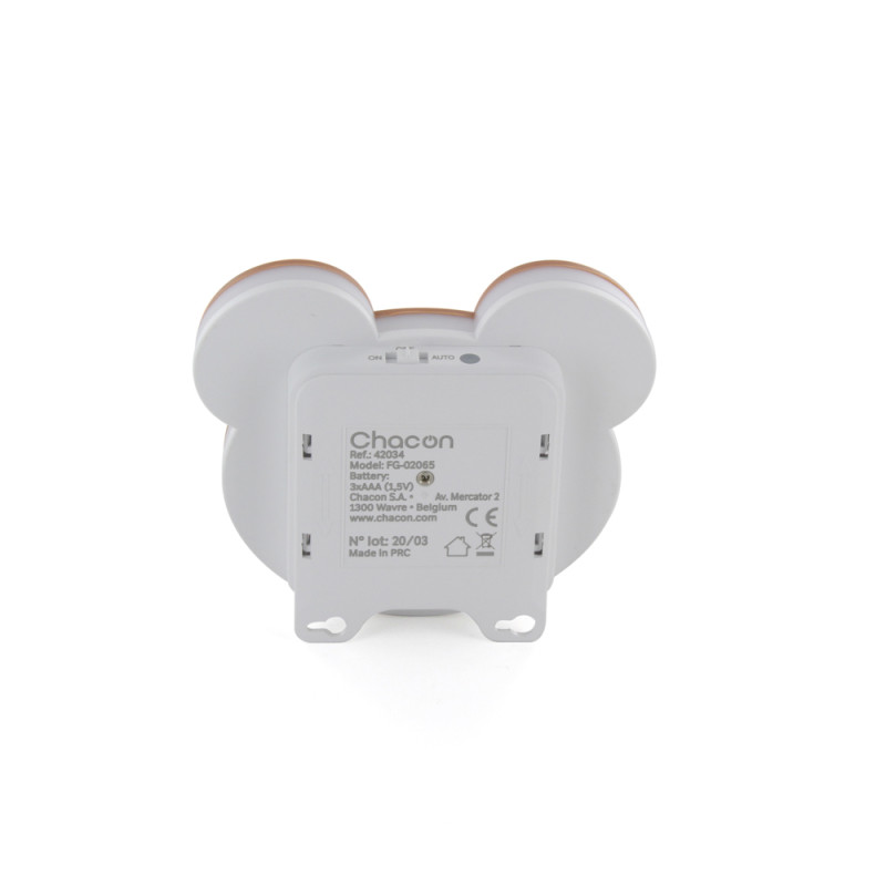 Veilleuse LED nounours sur batterie CHACON