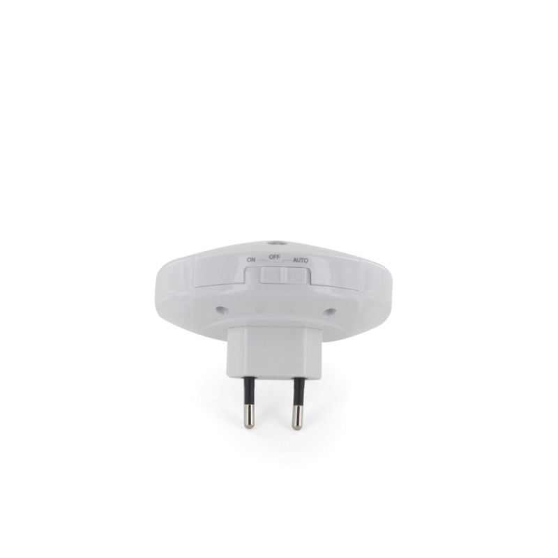 Veilleuse ronde avec détecteur de mouvement et de crépuscule CHACON