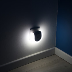 Veilleuse ronde avec détecteur de mouvement et de crépuscule CHACON