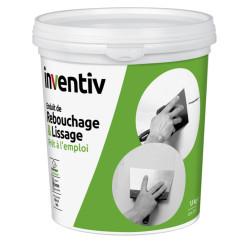 Enduit Pâte INVENTIV – Rebouchage & Lissage Facile
