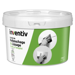 Enduit Pâte 4kg INVENTIV – Reboucher et Lisser | INVENTIV