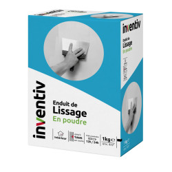 Enduit de lissage poudre 1kg INVENTIV – Lissage parfait