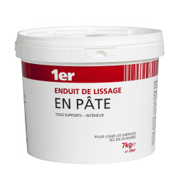 Enduit de lissage pâte 7kg 1ER – Lissage parfait