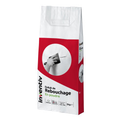 Enduit de rebouchage poudre 5kg INVENTIV – Rebouchage facile