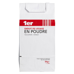 Enduit de lissage poudre 5 kg  1ER