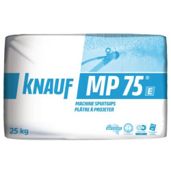Plâtre à projeter MP75 25 kg KNAUF