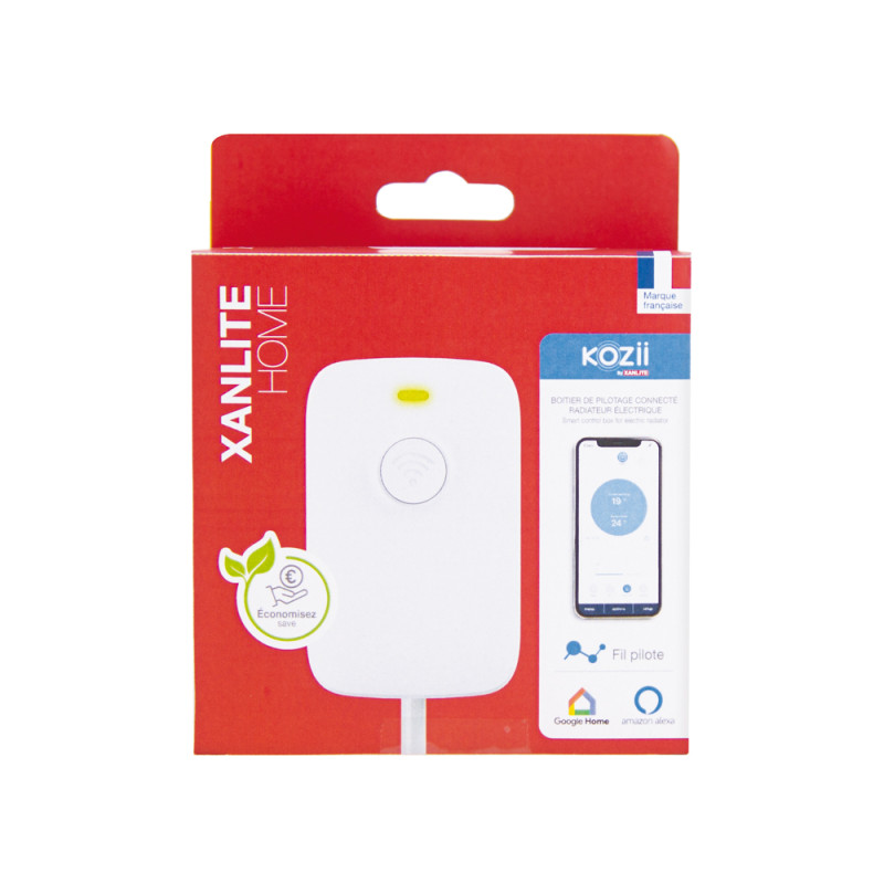 Boitier de pilotage connecté pour radiateur électrique KOZII