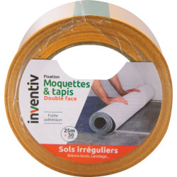 Ruban adhésif double face tapis – Fixation forte | INVENTIV