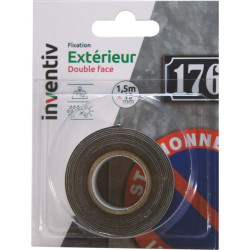 Ruban adhésif double face extérieur – Fixation forte | INVENTIV