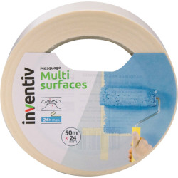 Ruban de masquage Multi surfaces 24mm – Masquage précis