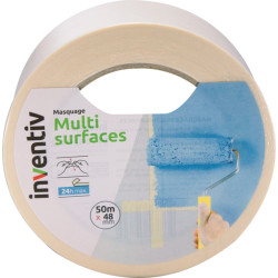 Ruban de masquage Multi surfaces 48mm – Masquage Facile | INVENTIV