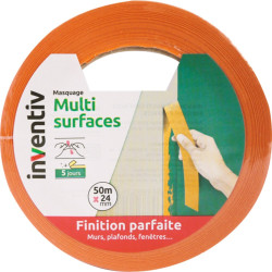 Ruban de masquage Multi surfaces – Finition parfaite | INVENTIV