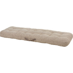 Coussin de dossier brun pour palette – Confort extérieur
