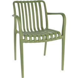 Fauteuil de jardin vert – Confort extérieur