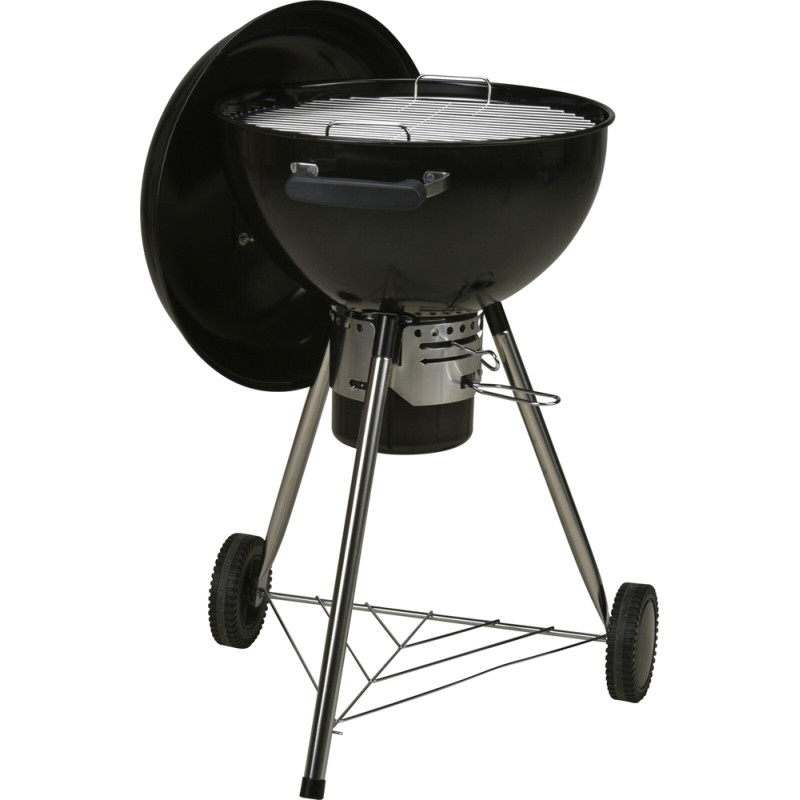 Barbecue Charbon Noir 58x50x96cm – Grillades Faciles