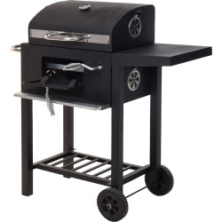 Barbecue Charbon Noir 48x36x96cm – Grillades Faciles Barbecue Charbon Noir 48x36x96cm – Grillades Faciles