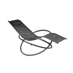 Rocking chair anthracite et graphite