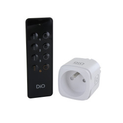 Prise connectée avec télécommande 16 A 3600 W DIO Prise connectée avec télécommande 16 A 3600 W DIO