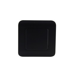 Interrupteur sans fil simple noir DIO