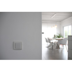 Interrupteur encastrable connecté blanc DIO