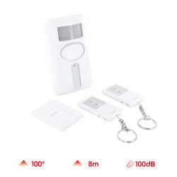 Kit d'alarme sans fil intercompatible CHACON