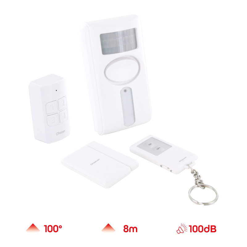 Kit d'alarme multi-usage CHACON