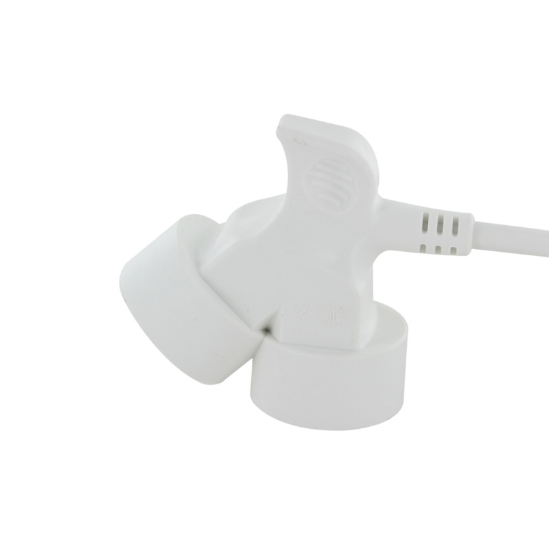 Allonge électrique à double tête blanche 3 x 1,5 mm² 3 m CHACON Allonge électrique à double tête blanche 3 x 1,5 mm² 3 m CHACON