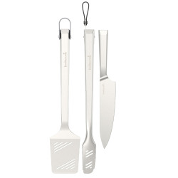 Set d'ustensiles plancha 3 pièces – Cuisson facile | BARBECOOK