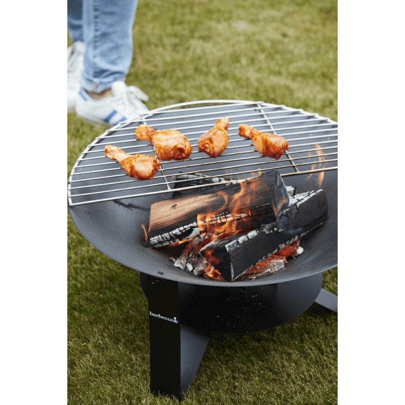 Grille demi-lune Barbecook 77x38cm – Cuisson BBQ | BARBECOOK

