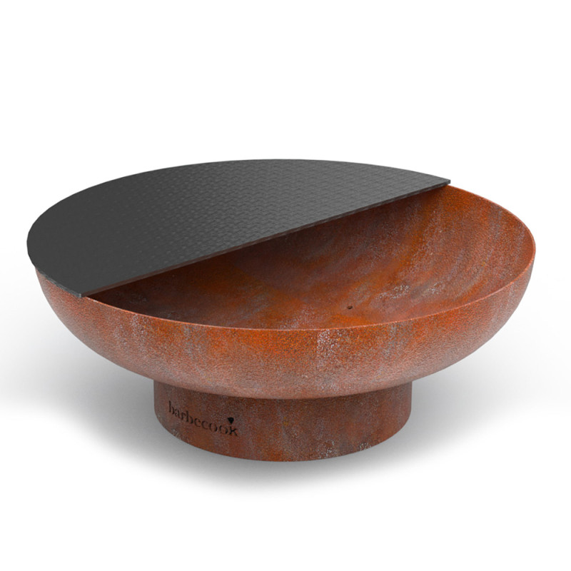 Plancha demi lune Barbecook 62x31cm – Cuisson parfaite

