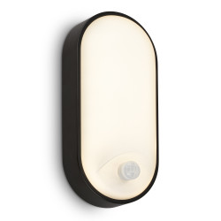 Applique LED Extérieure Noire – Éclairage Sécurisé | BRILONER