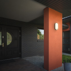 Applique LED Extérieure Noire – Éclairage Sécurisé | BRILONER