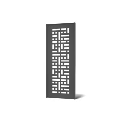 Panneau brise-vue pour pergola Bioclimatique Capri anthracite 0