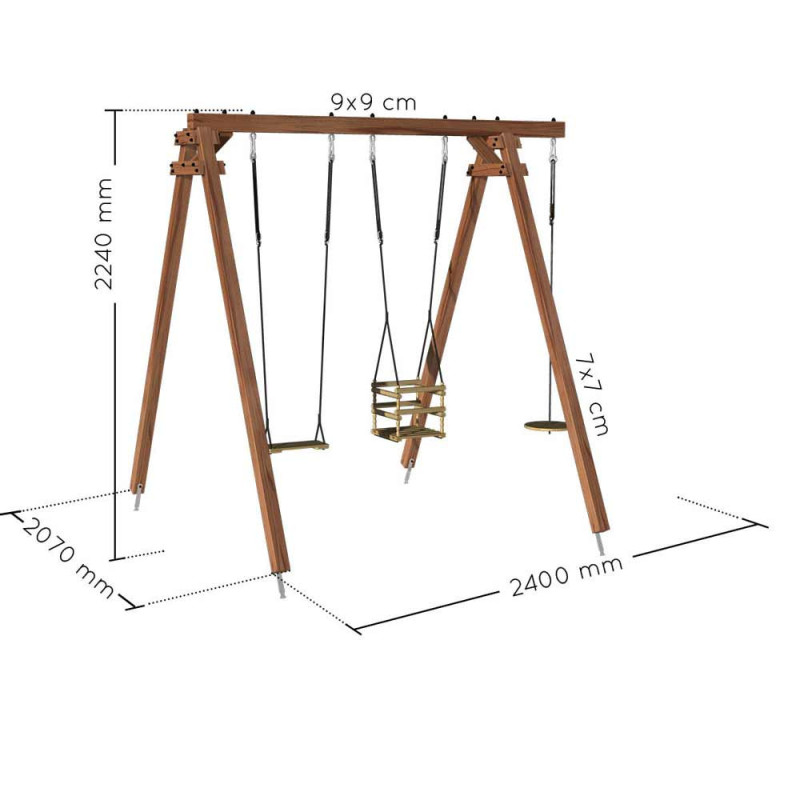 Portique en bois Ulysse