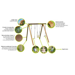 Portique en bois Ulysse