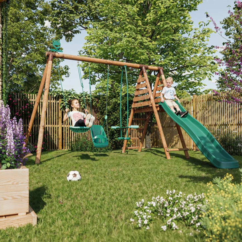 Portique en bois Tulipe