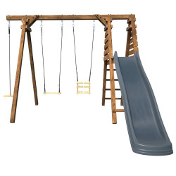 Portique en bois Fleur