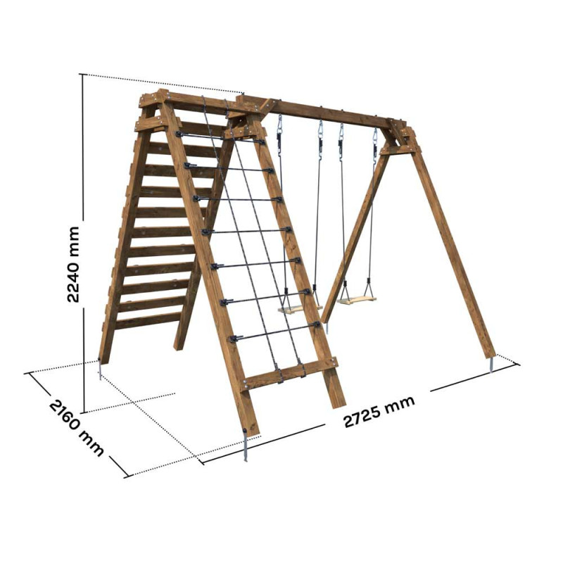Portique en bois Tristan
