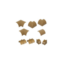 Kit accessoires goulotte D-LINE marron 22x22mm – Installation facile | D-LINE