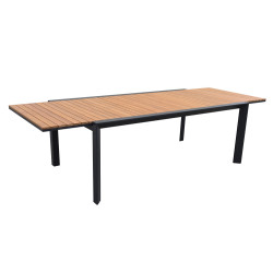 Table de jardin extensible Kauri 200-286 x 100 x 75 cm