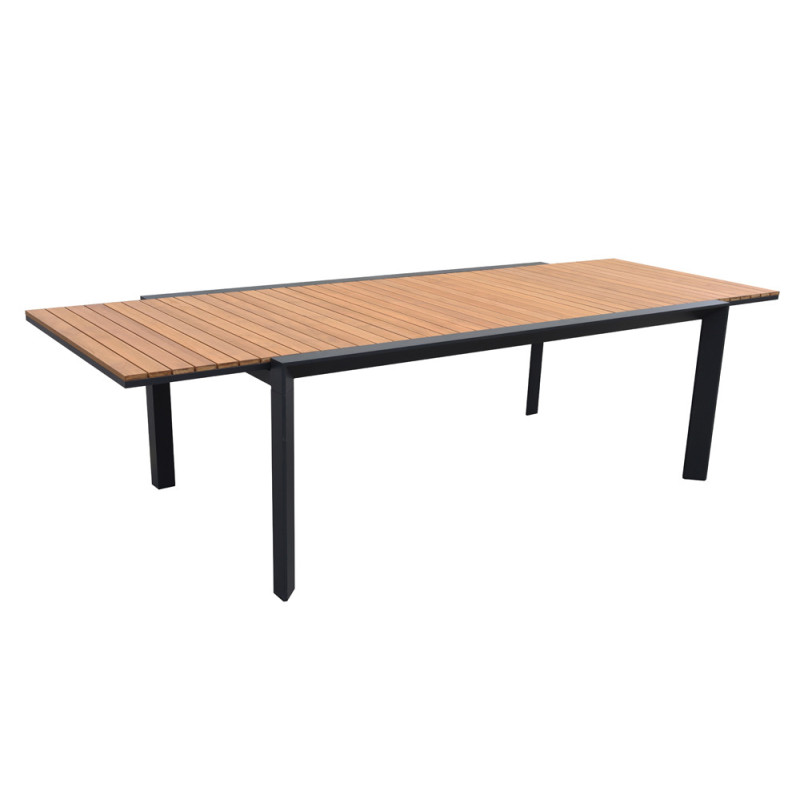 Table de jardin extensible Kauri 200-286 x 100 x 75 cm